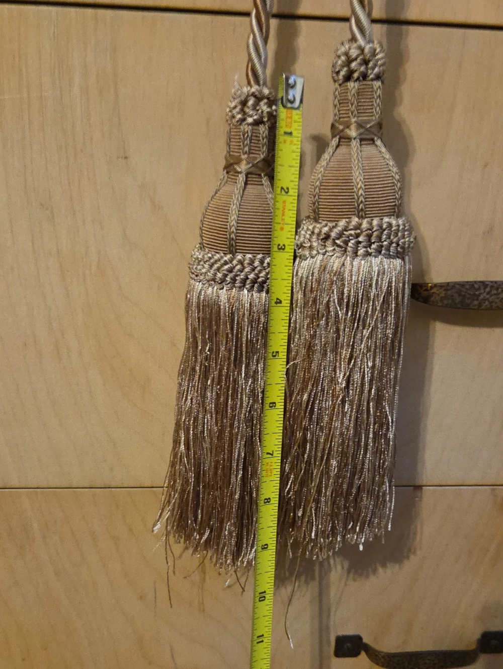 Set Of 2 Large Drapery Tassels